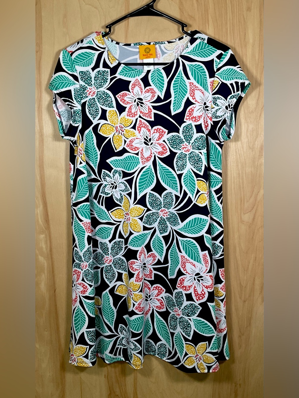 Ruby Rd. Petite A-Line Summer Floral Dress - Like New